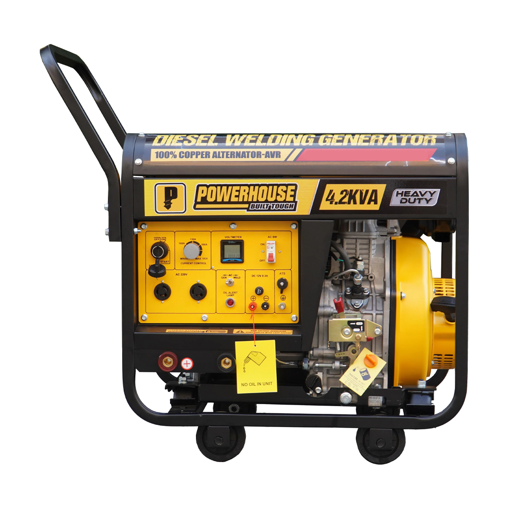 Powerhouse PHWMG-7500E-300AMP-DST Diesel Welding Generator 300A 5KW | Powerhouse by KHM Megatools Corp. Powerhouse PHWMG-7500E-300AMP-DST Diesel Welding Generator 300A 5KW | Powerhouse by KHM Megatools Corp.